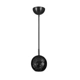 Gunmetal Riad Single Pendant Light by Dounia Home