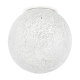Rina Ceiling Light by Vistosi, Size: Large, Color: White Murrina, Finis: Glossy White, ,| Casa Di Luce Lighting