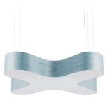 Sea Blue X-Club Pendant by LZF