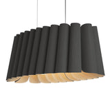 Ebony Small Renata Oval Suspension by Weplight