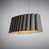 Grey Oak Small Renata Oval Suspension by Weplight