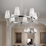 Rondo LA 6 Chandelier by Evi Style