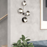Rotaire LED Wall Sconce in living room