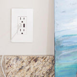 Radiant One-Gang Screwless Wall Plate - Casa Di Luce
