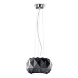 Deluxe Pendant by Leucos, Color: Matt Black-Karman, Light Option: R7, Size: Small | Casa Di Luce Lighting