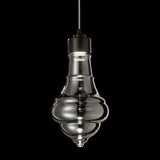 Black-Transparent-Small Trottola SO Suspension by Evi Style