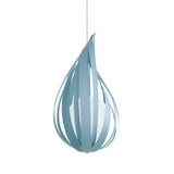 Sea Blue Raindrop Medium Pendant by LZF