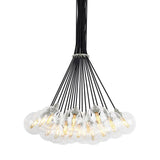 Gambit 19-Light Chandelier by Tech Lighting, Finish: Nickel Satin, Light Option: Incandescent, | Casa Di Luce Lighting