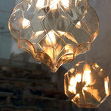 24 Karati Teardrop Pendant by Karman, Color: Smoke, Pale Yelow-Karman, , | Casa Di Luce Lighting