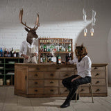 Matt White Sherwood E Robin One Squirrel Pendant by Karman