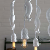 Matt White Sherwood E Robin One Squirrel Pendant by Karman