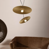 Gonzaga Pendant by Karman, Color: Matt White-Page One, Matt Black-Karman, Brass, Color Temperature: 2700K, 3000K, Size: Small, Large | Casa Di Luce Lighting