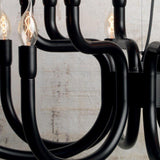 Black-Small Snoob Chandelier by Karman