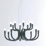 Black-Small Snoob Chandelier by Karman