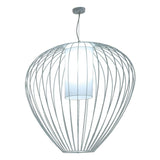 Cell Outdoor Pendant by Karman, Finish: White Glossy, Size: Large, | Casa Di Luce Lighting