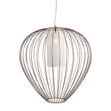Cell Outdoor Pendant by Karman, Finish: Glossy Bronze-Karman, Size: Small,  | Casa Di Luce Lighting