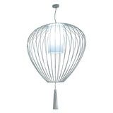 Cell Indoor Pendant by Karman, Finish: White Glossy, Size: Small, | Casa Di Luce Lighting