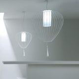 Cell Indoor Pendant by Karman, Finish: White Glossy, Glossy Bronze-Karman, Size: Small, Large, | Casa Di Luce Lighting