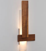 Walnut Sedo Wall Sconce by Cerno