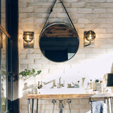 Sedona Wall Sconce by Tech Lighting in Bathroom