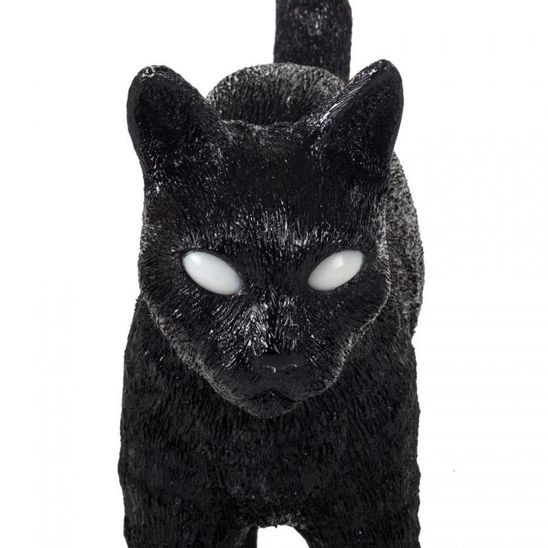 Jobby the Cat Lamp Black by Seletti, Title: Default Title, ,  | Casa Di Luce Lighting