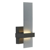 Mura Wall Sconce by Tech Lighting, Color: Frost - Tech, Smoke, Finish: Bronze Antique, Nickel Satin, Light Option: 120 Volt LED, 277 Volt LED | Casa Di Luce Lighting
