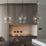 Moai Pendant by Seed Design, Finish: Copper, Brass, Size: Medium, Large, | Casa Di Luce Lighting