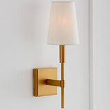 Beckham Classic Sconce by TOB by Thomas O'Brien, Finish: BB - Burnished Brass, Nickel Polished, , | Casa Di Luce Lighting