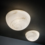 Moon Ceiling Light By Sillux, Size: Small, Finish: Alabaster