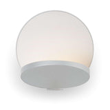 Gravy LED Wall Sconce by Koncept, Color: Silver, Finish: White Matte, Installation Type: Plugin | Casa Di Luce Lighting