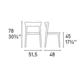 Skin CS/1391-A Dining Chair by Calligaris
