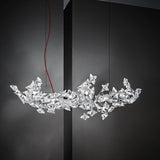 Hanami Suspension by Slamp, Size: Small, Large, Cord color: Clear, Red, | Casa Di Luce Lighting