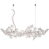 Hanami Suspension by Slamp, Size: Small, Large, Cord color: Clear, Red, | Casa Di Luce Lighting