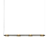 Olo PL4 Pendant by Seed Design, Color: Black/Shiny Black-Seed Design, Black/Champagne Gold-Seed Design, , | Casa Di Luce Lighting