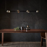 Olo PL4 Pendant by Seed Design, Color: Black/Shiny Black-Seed Design, Black/Champagne Gold-Seed Design, , | Casa Di Luce Lighting