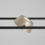 Olo PL4 Pendant by Seed Design, Color: Black/Shiny Black-Seed Design, Black/Champagne Gold-Seed Design, , | Casa Di Luce Lighting