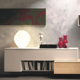 Massi Table Lamp by Murano Arte, Color: White, Dove Grey, Size: Small, Medium, Large, | Casa Di Luce Lighting