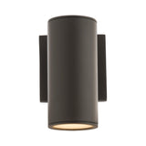 Cylinder Outdoor Wall Light by W.A.C. Lighting, Size: Small, Color: Bronze, | Casa Di Luce Lighting