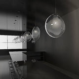 Cantina LED Pendant by Sonneman, Color: Clear, White, Smokey, Size: Small, Medium, Large, | Casa Di Luce Lighting