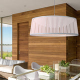 Solis Drum Pendant in dining room