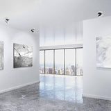 Solo Square Flushmount in hallway