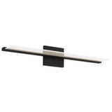Span Bath Bar By Tech Lighting , Size: Small, Finish: Nightshade Black