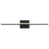 Span Bath Bar By Tech Lighting , Size: Small, Finish: Nightshade Black
