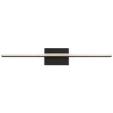 Span Bath Bar By Tech Lighting , Size: Medium, Finish: Nightshade Black