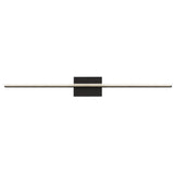 Span Bath Bar By Tech Lighting , Size: Large, Finish: Nightshade Black