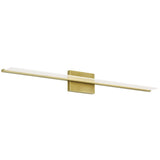 Span Bath Bar By Tech Lighting , Size: Large, Finish: Plated Brass