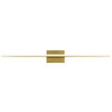 Span Bath Bar By Tech Lighting , Size: Large, Finish: Plated Brass