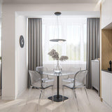 Kwic Pendant Light by AXO Light, Finish: Transparent Bronze-Axo Light, Intense Black-Axo Light, Size: Small, Large, | Casa Di Luce Lighting