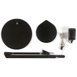 Splitty Reach Matt Black Table Lamp by Koncept