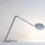 Splitty Reach Matt Silver Table Lamp by Koncept